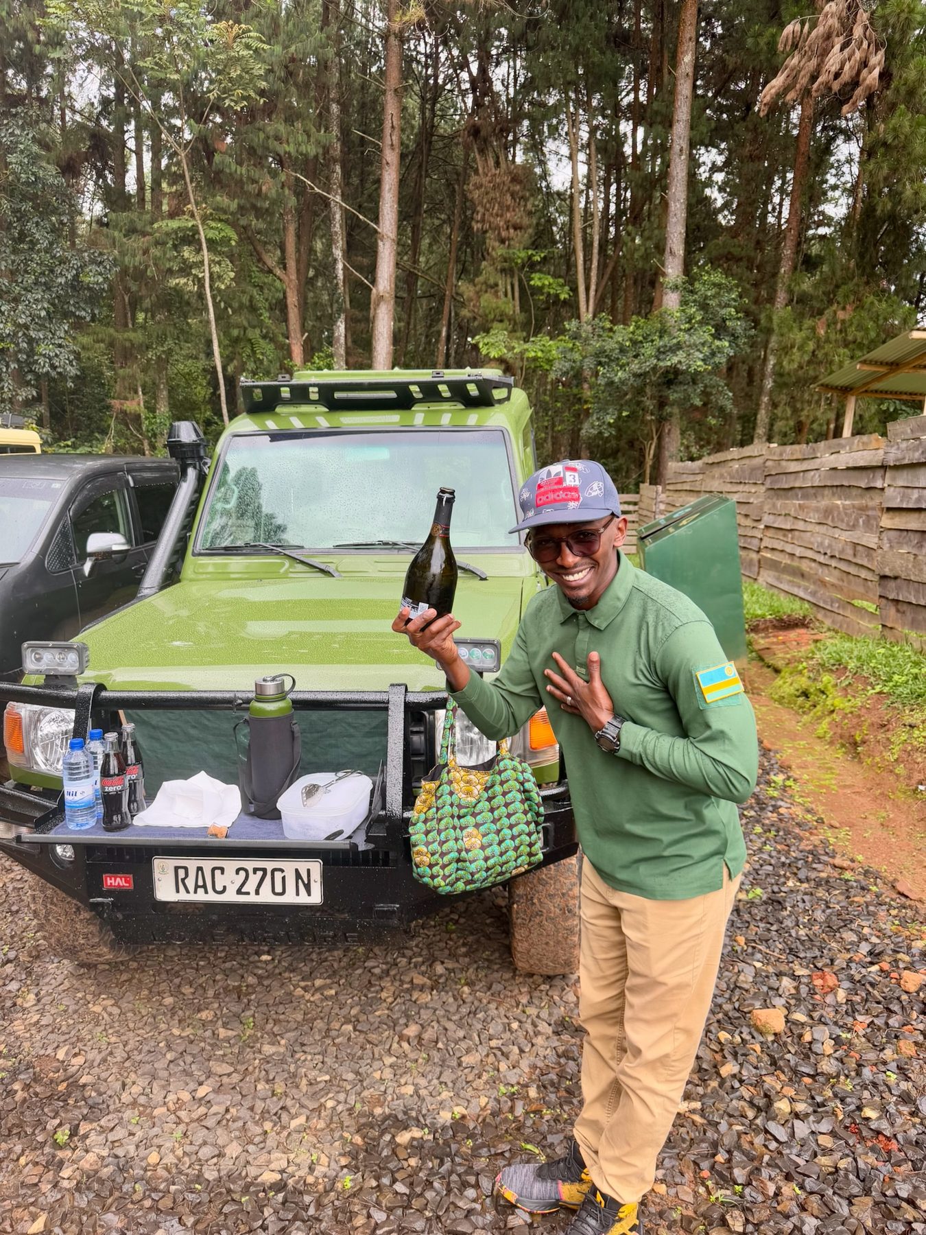 Jean-Claude Hategekimana, tour operator and guide at TourwithChe Rwanda