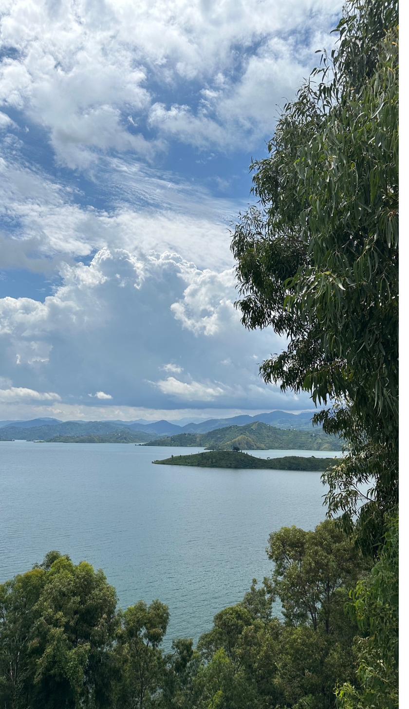 Lake view Rwanda East Africa safari
